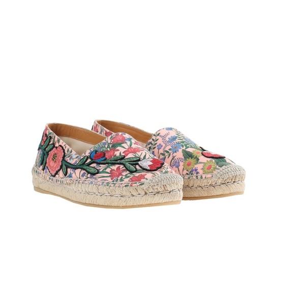 GUCCI Floral Espadrilles - Picture 4 of 4